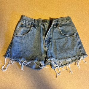 VINTAGE Wrangler Denim Jean Short